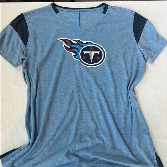 NFL TITANS Tops - NFL Titans Women’s Light Blue Nike Tee